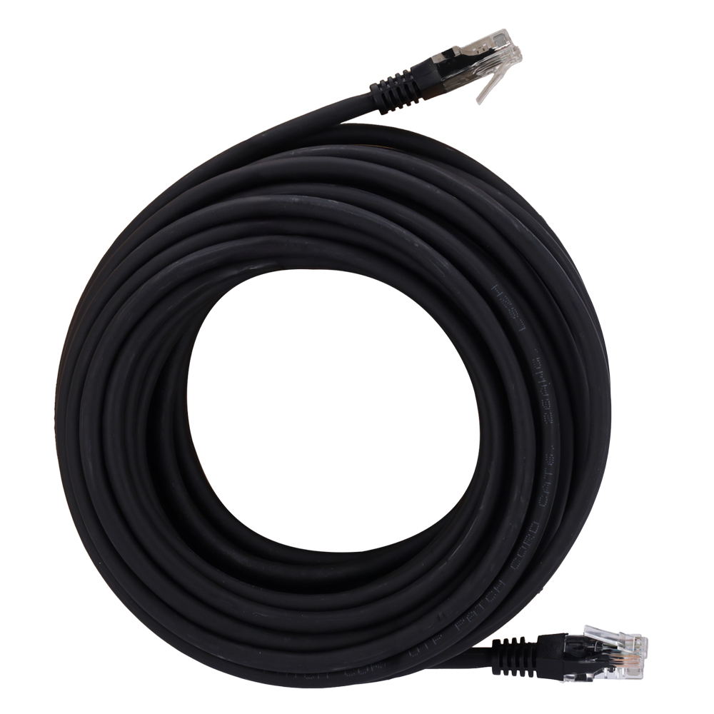 SAFIRE UTP6-H-10BK - Cable UTP - Ethernet - Conectores RJ45 - Categoría 6 - 10 m - Color negro - imagen 1