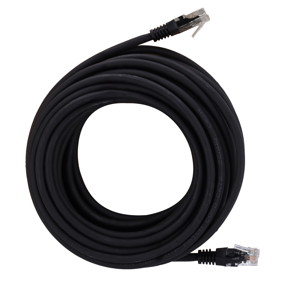 SAFIRE UTP6-H-15BK - Cable UTP - Ethernet - Conectores RJ45 - Categoría 6 - 15 m - Color negro - imagen 1