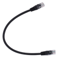 SAFIRE UTP6-H-1BK - Cable UTP - Ethernet - Conectores RJ45 - Categoría 6 - 1 m - Color negro - imagen 1