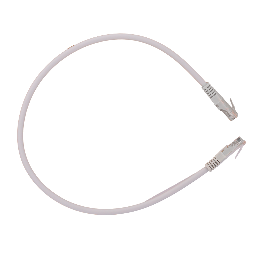 SAFIRE UTP6-H-1W - Cable UTP Safire - Ethernet - Conectores RJ45 - Categoría 6 - 1 m - Color blanco - imagen 1