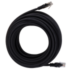 SAFIRE UTP6-H-30BK - Cable UTP - Ethernet - Conectores RJ45 - Categoría 6 - 30 m - Color negro - imagen 1