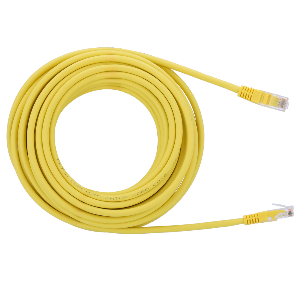 SAFIRE UTP6-H-5Y - Cable UTP - Ethernet - Conectores RJ45 - Categoría 6 - 5 m - Color amarillo - imagen 1