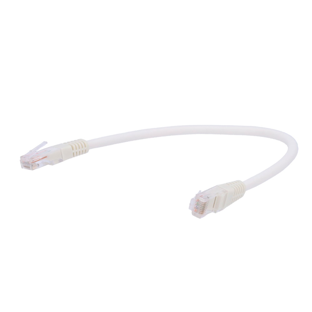 SAFIRE UTP6A-03W-H - Cable UTP Safire - Categoría 6A - Conductor OFC, pureza 99.9% cobre - Ethernet - Conectores RJ45 - 0.3 m - imagen 1