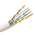 SAFIRE UTP6A-305-LSZH-B2ca-23AWG - Cable de datos U/UTP Categoría 6A de 4 pares - Conductor de cobre sólido puro 23AWG 0.57mm - Clasificación de reacción al fuego LSZH B2ca - Ancho de banda extendido comprobado a 500 MHz - Separador cruciforme interno de - imagen 1