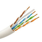 SAFIRE UTP6A-305-LSZH-Dca - Safire cable UTP Categoría 6A - Conductor OFC,100% cobre - Diámetro 24 AWG-0,51mm - Certificado CPR: Dca-S1,d2,a1 - Cubierta exterior LSZH / Color Gris-blanco - Se suministra en caja de carton - imagen 1