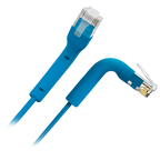 SAFIRE UTP6A-FLEX-03B - Cable UTP flexible - Ethernet - Conectores RJ45 - Categoría 6A - 0,3 m - Color azul - imagen 1