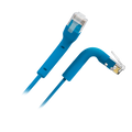 SAFIRE UTP6A-FLEX-1B - Cable UTP flexible - Ethernet - Conectores RJ45 - Categoría 6A - 1 m - Color azul - imagen 1