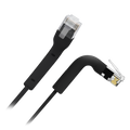 SAFIRE UTP6A-FLEX-1BK - Cable UTP flexible - Ethernet - Conectores RJ45 - Categoría 6A - 1 m - Color negro - imagen 1