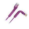 SAFIRE UTP6A-FLEX-1P - Cable UTP flexible - Ethernet - Conectores RJ45 - Categoría 6A - 1 m - Color morado - imagen 1