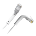 SAFIRE UTP6A-FLEX-3W - Cable UTP flexible - Ethernet - Conectores RJ45 - Categoría 6A - 3 m - Color blanco - imagen 1