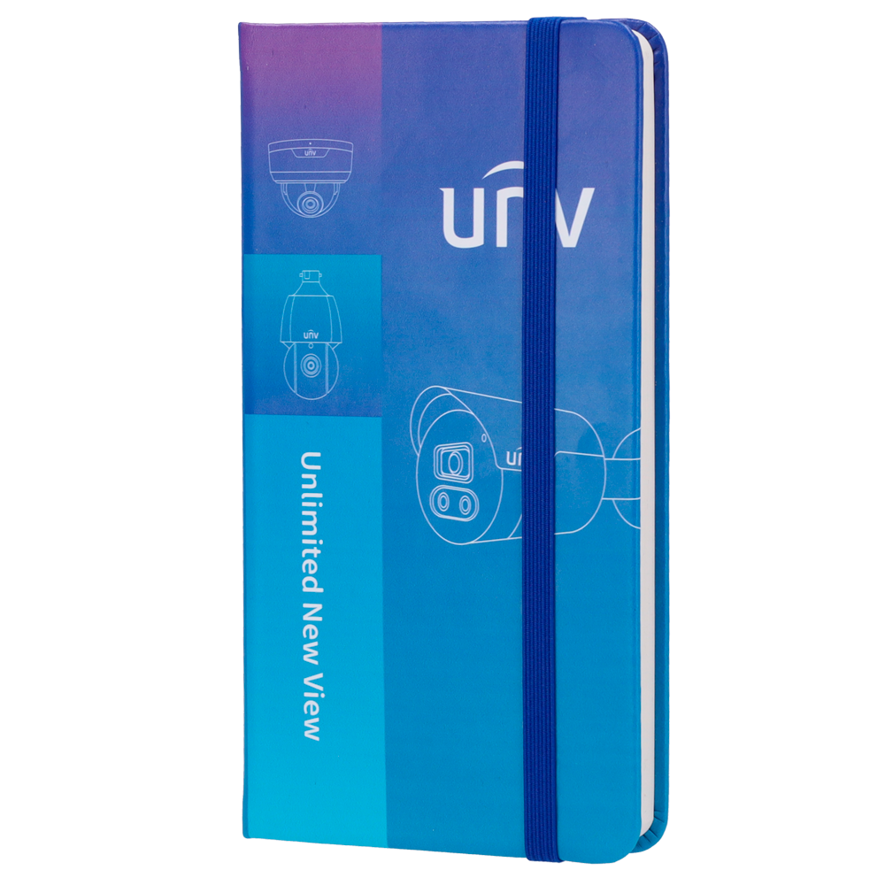 UNIVIEW UV-AGENDA - Uniview - Agenda - Encuadernación resistente - Marcapáginas - imagen 1