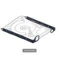 UNIVIEW UV-HDD35BRACKET - Adaptador para Discos Duros de 3.5" - De plástico - imagen 1