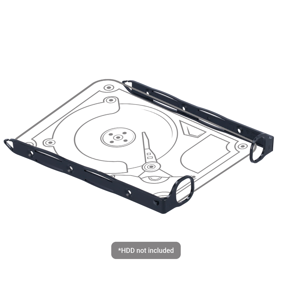 UNIVIEW UV-HDD35BRACKET - Adaptador para Discos Duros de 3.5" - De plástico - imagen 1