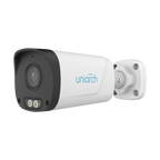 UNIARCH UV-IPC-B234-AF40-DL-ECO - Cámara Bullet IP Uniview - Uniarch - 4 MP | Lente 4 mm - IR 30 m | Luz blanca 15 m - Detección de cuerpo humano 2.0 - PoE | DWDR | IP67 - Micrófono integrado - imagen 1