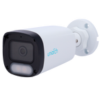 UNIARCH UV-IPC-B244-ADF40K-WP - Cámara IP Bullet | Uniarch - 4 MP | Lente 4 mm | microSD 512 GB - Luz blanca 30 m | WDR 120 dB - Color Hunter con tecnología WISE-ISP - PoE | UMD | IP67 - Botón de reset | Micrófono incorporado - imagen 1