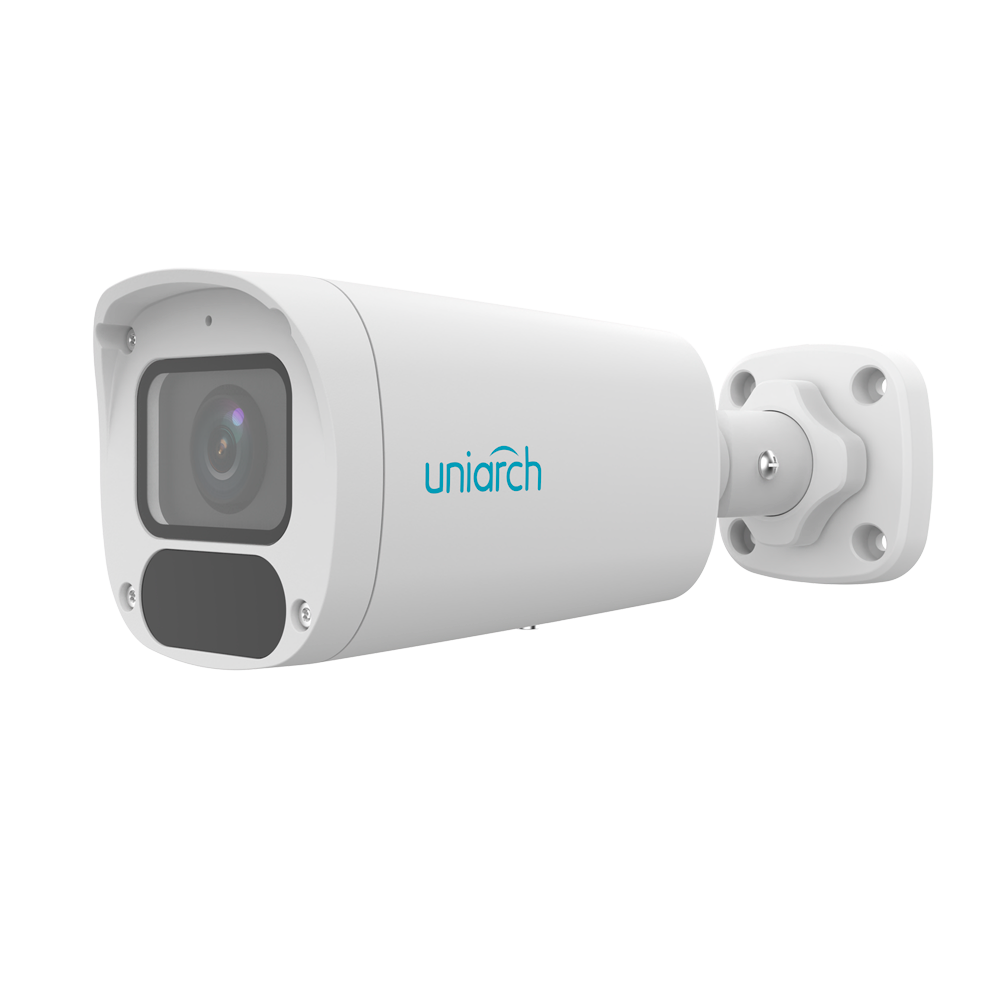 UNIARCH UV-IPC-B314-ADZK - Cámara Bullet IP Uniview-Uniarch - 4 MP | Lente 2.8~12 mm - IR 50 m | 120dB WDR - Detección de cuerpo humano | UMD - PoE | IP67 - Micrófono integrado - imagen 1