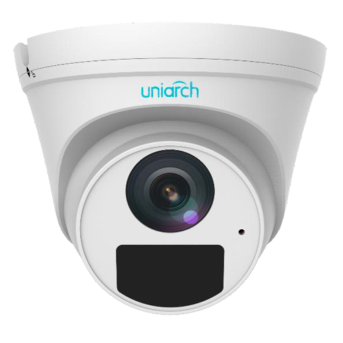 UNIARCH UV-IPC-T124-APF28K - Cámara IP 4 Megapixel Uniarch - 1/3" Progressive Scan CMOS - Lente 2.8 mm - IR LEDs Alcance 30 m - Micrófono integrado | Ranura para MicroSD - Impermeable IP67 - imagen 1