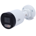 UNIVIEW UV-IPC2124LB-AF40K-DL2 - Cámara Bullet IP Uniview - Gama Easy - 4 MP | Lente 4 mm | microSD 512 GB - IR 30 m | Luz blanca 30 m - Dual Light - PoE | IP67 - Micrófono | Grafeno y plástico - imagen 1