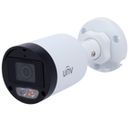 UNIVIEW UV-IPC2124LB-AF40K-DL2 - Cámara Bullet IP Uniview - Gama Easy - 4 MP | Lente 4 mm | microSD 512 GB - IR 30 m | Luz blanca 30 m - Dual Light - PoE | IP67 - Micrófono | Grafeno y plástico - imagen 1
