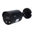 UNIVIEW UV-IPC2124LE-ADF28KMC-WL-BLACK - Cámara Bullet IP Uniview - Gama Easy - 4 MP | Lente 2.8 mm | microSD 128 GB - IR 30 m | Luz blanca 30 m | WDR 120 dB - Color Hunter | Dual Light - PoE | UMD | IP67 - Micrófono | Altavoz - imagen 1