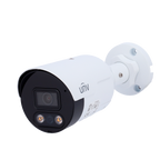 UNIVIEW UV-IPC2124LE-ADF28KMC-WL - Cámara Bullet IP Uniview - Gama Easy - 4 MP | Lente 2.8 mm | microSD 128 GB - IR 30 m | Luz blanca 30 m | WDR 120 dB - Color Hunter | Dual Light - PoE | UMD | IP67 - Micrófono | Altavoz - imagen 1