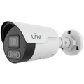 UNIVIEW UV-IPC2124LE-ADF40KMC-DL - Cámara Bullet IP Uniview - Gama Easy - 4 MP | Lente 4 mm | microSD 512 GB - Luz blanca 30 m | IR 30 m | WDR 120 dB - - PoE | UMD | IP67 - Micrófono | Altavoz