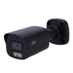 UNIVIEW UV-IPC2124SB-ADF28KM-DL-I1-BLACK - Cámara Bullet IP Uniview - Gama Prime - 4 MP | Lente 2.8 mm | microSD 512 GB - IR 40 m | Luz Blanca 40 m | WDR 120 dB - Wise-ISP | Conteo de personas - PoE | UMD | SIP | IP67 - Reset | Micrófono | Negro - imagen 1