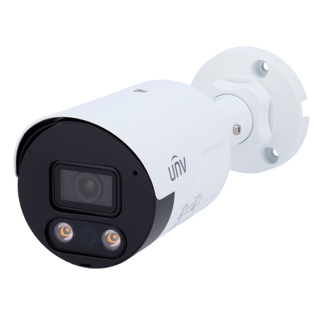 UNIVIEW UV-IPC2124SB-ADF28KMC-I0 - Cámara Bullet IP Uniview - Gama Prime - 4 MP | Lente 2.8 mm | microSD 256 GB - IR 30 m | WDR 120 dB - Light Hunter | Conteo - PoE | UMD | SIP | IP67 - Botón de reset | Micrófono | Altavoz - imagen 1