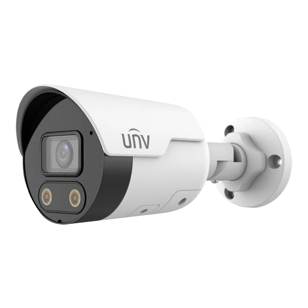 UNIVIEW UV-IPC2125SB-ADF28KMC-I0 - Cámara Bullet IP Uniview - Gama Prime - 5 MP | Lente 2.8 mm | microSD 256 GB - IR 30 m | WDR 120 dB - Light Hunter | Conteo - PoE | UMD | SIP | IP67 - Botón de reset | Micrófono | Altavoz - imagen 1