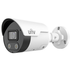 UNIVIEW UV-IPC2126SB-ADF28KMC-I1 - Cámara Bullet IP Uniview - Gama Prime - 6 MP | Lente 2.8 mm | microSD 512 GB - IR 40 m | Luz blanca 40 m | WDR 130 dB - Wise-ISP | Dual Light | Conteo - PoE | UMD | SIP | IP67 - Botón de reset | Micrófono | Altavoz - imagen 1