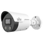 UNIVIEW UV-IPC2126SB-ADF40KMC-I1 - Cámara Bullet IP Uniview - Gama Prime - 6 MP | Lente 4 mm | microSD 512 GB - IR 40 m | Luz blanca 40 m | WDR 130 dB - Wise-ISP | Dual Light | Conteo - PoE | UMD | SIP | IP67 - Botón de reset | Micrófono | Altavoz - imagen 1