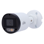 UNIVIEW UV-IPC2128LB-ADF28K-DL - Cámara Bullet IP Uniview - Gama Easy - 8 MP | Lente 2.8 mm | microSD 512 GB - IR 30 m | Luz blanca 30 m | WDR 120 dB - Ulta Motion Detection - PoE | UMD | IP67 - Micrófono - imagen 1