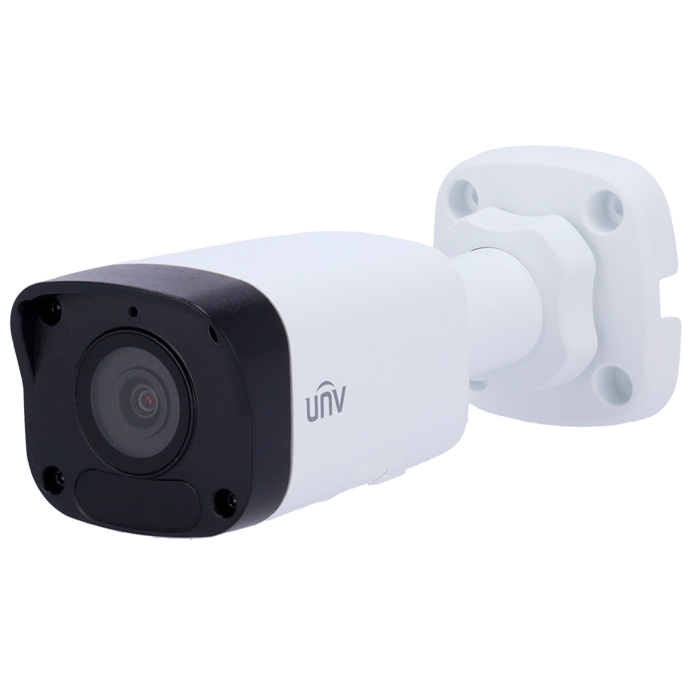 UNIVIEW UV-IPC2128LB-ADF28K-G - Cámara Bullet IP Uniview - Gama Easy - 8 MP | Lente 2.8 mm | microSD 512 GB - IR 30 m | WDR 120 dB - SIP Lite - PoE | UMD | IP67 - Micrófono - imagen 1