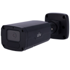 UNIVIEW UV-IPC2225SB-ADF40KM-I1-BLACK - Cámara Bullet IP Uniview - Gama Prime - 5 MP | Lente 4 mm | microSD 256 GB - IR 80 m | WDR 120 dB - Light Hunter - PoE | UMD | SIP | IP67 | IK10 - Mic | Alarma | Audio | Color negro - imagen 1