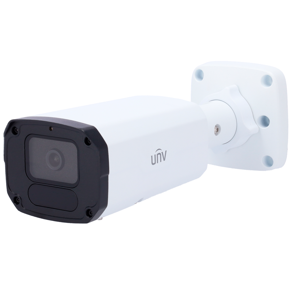 UNIVIEW UV-IPC2225SB-ADF60KM-I1 - Cámara Bullet IP Uniview - Gama Prime - 5 MP | Lente 6 mm | microSD 256 GB - IR 80 m | WDR 120 dB - Light Hunter - PoE | UMD | SIP | IP67 | IK10 - Mic | Alarma | Audio - imagen 1