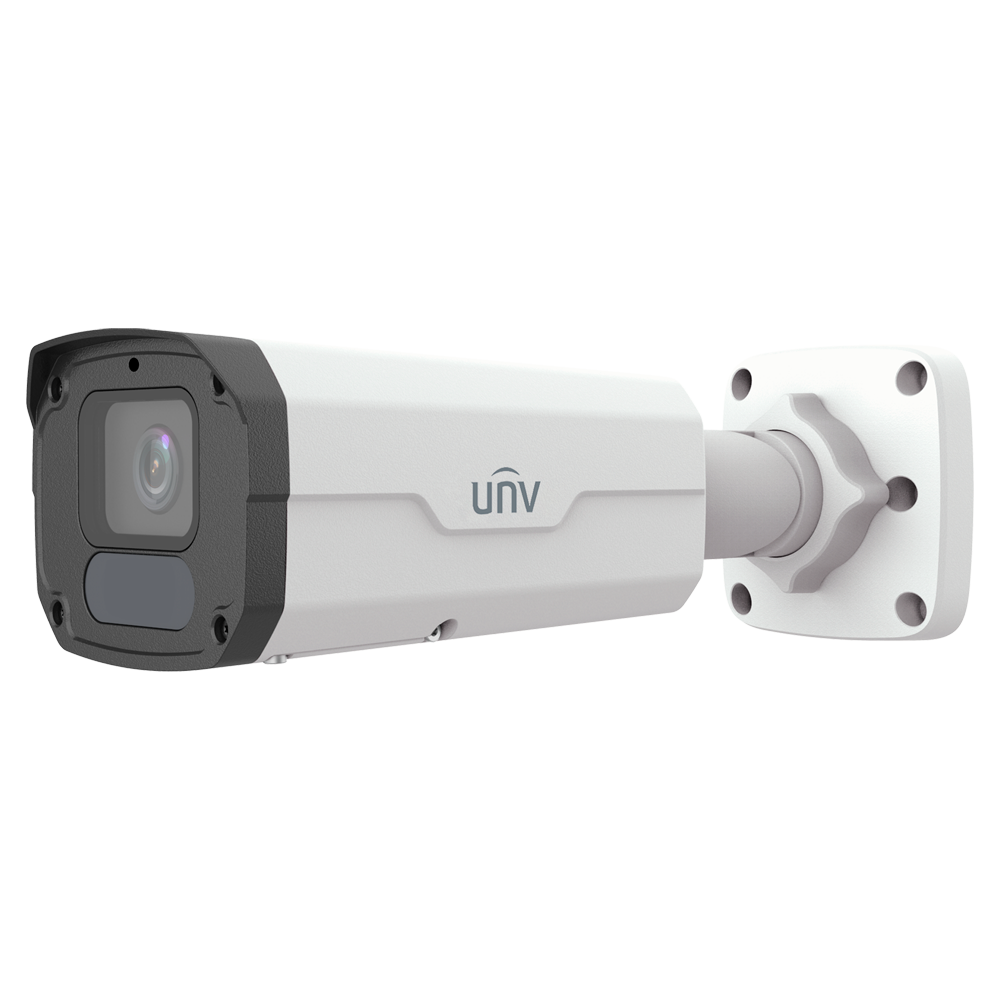 UNIVIEW UV-IPC2228SB-ADF40KM-I1 - Cámara Bullet IP Uniview - Prime - 8 MP | Lente 4 mm | microSD 512 GB - IR 80 m | WDR 120 dB - Light Hunter - PoE | UMD | SIP | IP67 | IK10 - Mic | Alarma | Audio