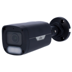 UNIVIEW UV-IPC2314LE-ADF28KM-WP-BLACK - Cámara Bullet IP Uniview - Gama Easy - 4 MP | Lente 2.8 mm | microSD 512 GB - Luz blanca 30 m | WDR 120 dB - Color Hunter con tecnología WISE-ISP - PoE | UMD | SIP Lite | IP67 - Botón de reset | Micrófono - Color ne - imagen 1