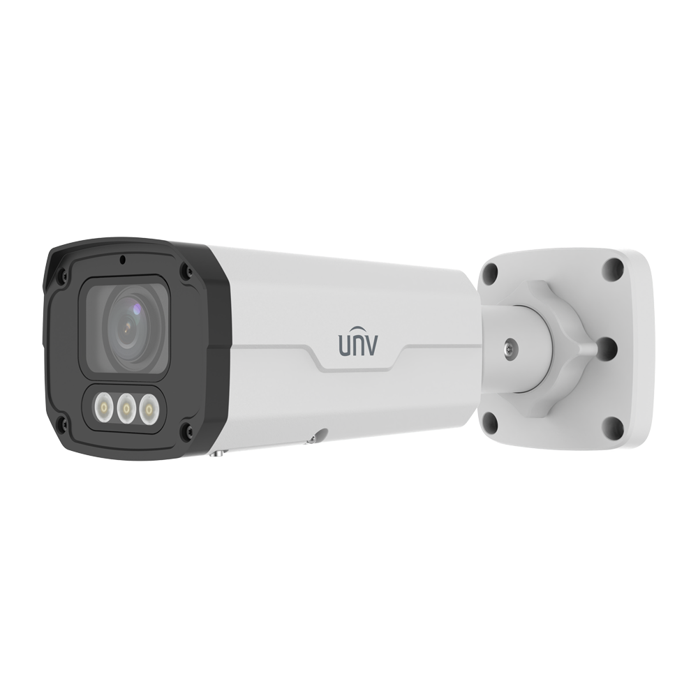 UNIVIEW UV-IPC2324SB-ADZKM-DL-I1 - Cámara Bullet IP Uniview - Gama Prime - 4 MP | Lente 2.7~ 13.5 mm | microSD 512 GB - IR 60 m | Luz Blanca 60 m | WDR 120 dB - Wise-ISP | Conteo de personas - PoE | UMD | SIP | IP67 | IK10 - Reset | Micrófono | Alarma | A - imagen 1
