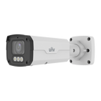 UNIVIEW UV-IPC2324SB-ADZKM-DL-I1 - Cámara Bullet IP Uniview - Gama Prime - 4 MP | Lente 2.7~ 13.5 mm | microSD 512 GB - IR 60 m | Luz Blanca 60 m | WDR 120 dB - Wise-ISP | Conteo de personas - PoE | UMD | SIP | IP67 | IK10 - Reset | Micrófono | Alarma | A - imagen 1