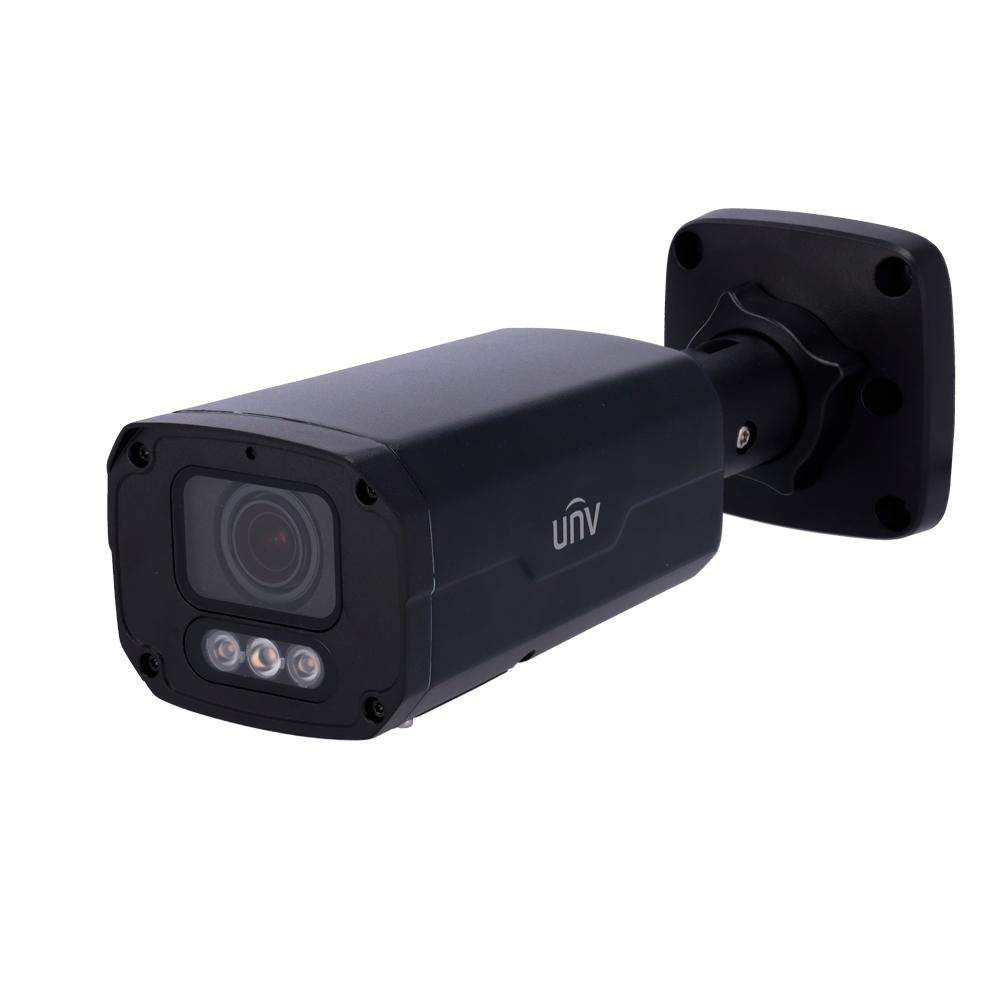 UNIVIEW UV-IPC2328SB-ADZKM-DL-I1-BLACK - Cámara Bullet IP Uniview - Gama Prime - 8 MP | Lente 2.7~ 13.5 mm | microSD 512 GB - IR 60 m | Luz Blanca 60 m | WDR 120 dB - Conteo de personas | UMD - PoE | UMD | SIP | IP67 | IK10 - Reset | Micrófono | Alarma | - imagen 1