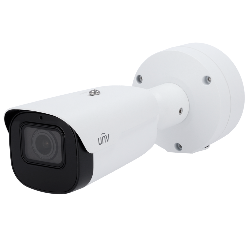 UNIVIEW UV-IPC2A28SE-ADZK-I0 - Cámara Bullet IP Uniview - Gama Prime - 8 MP | Lente motorizada 2.8 ~ 12 mm - IR 80 m | WDR 120 dB | microSD 512 GB - LightHunter | Conteo - PoE | UMD | SIP | IP67 | IK10 - Mic | Alarma | Audio | Calentador - imagen 1