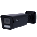 UNIVIEW UV-IPC2B14SE-ADF28K-WP-I1-BLACK - Cámara Bullet IP Uniview - Prime - 4 MP | Lente 2.8 mm | microSD 512 GB - Luz blanca 40 m | WDR 130 dB - Color Hunter con tecnología WISE-ISP - PoE | SIP | UMD | Conteo | IP67 | IK0 - Mic | Alarma | Audio | Reset - imagen 1