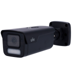 UNIVIEW UV-IPC2B14SE-ADF28K-WP-I1-BLACK - Cámara Bullet IP Uniview - Prime - 4 MP | Lente 2.8 mm | microSD 512 GB - Luz blanca 40 m | WDR 130 dB - Color Hunter con tecnología WISE-ISP - PoE | SIP | UMD | Conteo | IP67 | IK0 - Mic | Alarma | Audio | Reset - imagen 1