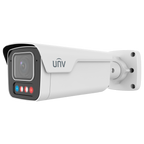 UNIVIEW UV-IPC2B14SE-ADZKMC-WP-I1 - Cámara Bullet IP Uniview - Prime - 4 MP | Lente 2.8~12 mm | microSD 512 GB - Luz blanca 40 m | WDR 130 dB - TriGuard 3.0 | Wise-ISP | NEMA 4X - PoE | SIP | UMD | Conteo | IP67 | IK0 - Mic | Alarma | Audio | Reset - imagen 1