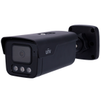 UNIVIEW UV-IPC2B14SS-ADF28KMC-I1-BLACK - Uniview Cámara Bullet IP Gama Prime - Resolución 4 Mpx (2688x1520) - Lente 2.8mm | IR LEDs y luz blanca 40m - Audio | Alarma | Micrófono y altavoz disuasorio - UMD | SIP con ColorRetrieval | Conteo - WDR 130 dB | P - imagen 1