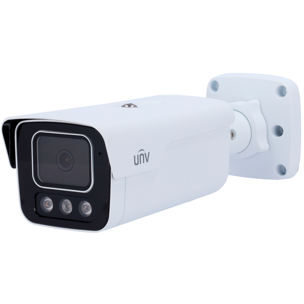 UNIVIEW UV-IPC2B14SS-ADF40KMC-I1 - Cámara Bullet IP Uniview - Prime - 4 MP | Lente 4 mm | microSD 512 GB - IR 40m | Luz blanca 40m | WDR 130 dB - TriGuard | ColorRetrieval | Análisis estadístico - PoE | SIP | UMD | IP67 | 4KV - Luz y Sirena disuasoria | A - imagen 1