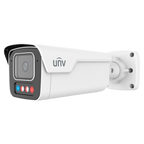UNIVIEW UV-IPC2B18SE-ADF28KMC-WP-I1 - Cámara Bullet IP Uniview - Prime - 8 MP | Lente 2.8 mm | microSD 512 GB - Luz blanca 40 m | WDR 130 dB | Owlview Plus - TriGuard 3.0 | Wise-ISP | NEMA 4X - PoE | SIP | UMD | Conteo | IP67 | IK0 - Mic | Alarma | Audio - imagen 1