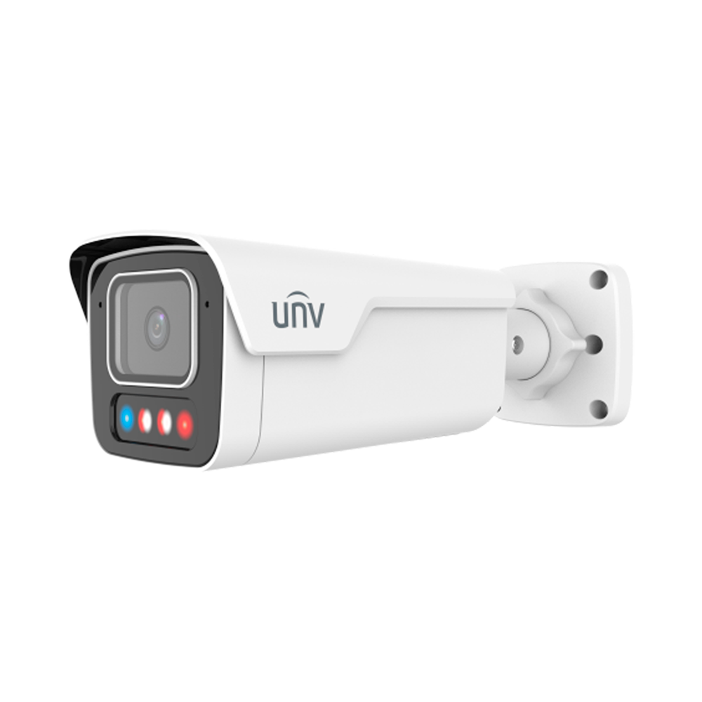 UNIVIEW UV-IPC2B18SE-ADF40KMC-WP-I1 - Cámara Bullet IP Uniview - Prime - 8 MP | Lente 4 mm | microSD 512 GB - Luz blanca 40 m | WDR 130 dB | Owlview Plus - TriGuard 3.0 | Wise-ISP | NEMA 4X - PoE | SIP | UMD | Conteo | IP67 | IK0 - Mic | Alarma | Audio | - imagen 1