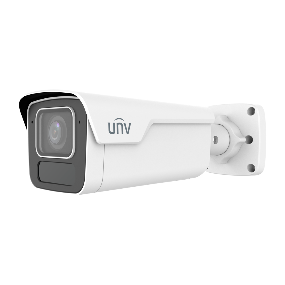 UNIVIEW UV-IPC2B24SA-AHDZK-PI-I2A - Cámara Bullet IP Uniview - Gama Prime - 4 MP | Lente 2.7~13.5 mm | microSD 512 GB - IR 80 m | WDR 130 dB | 60 fps - Wise-ISP | Conteo de personas - PoE | SIP | UMD | IP67 | IK10 - 2 Mic | Alarma | Audio - imagen 1
