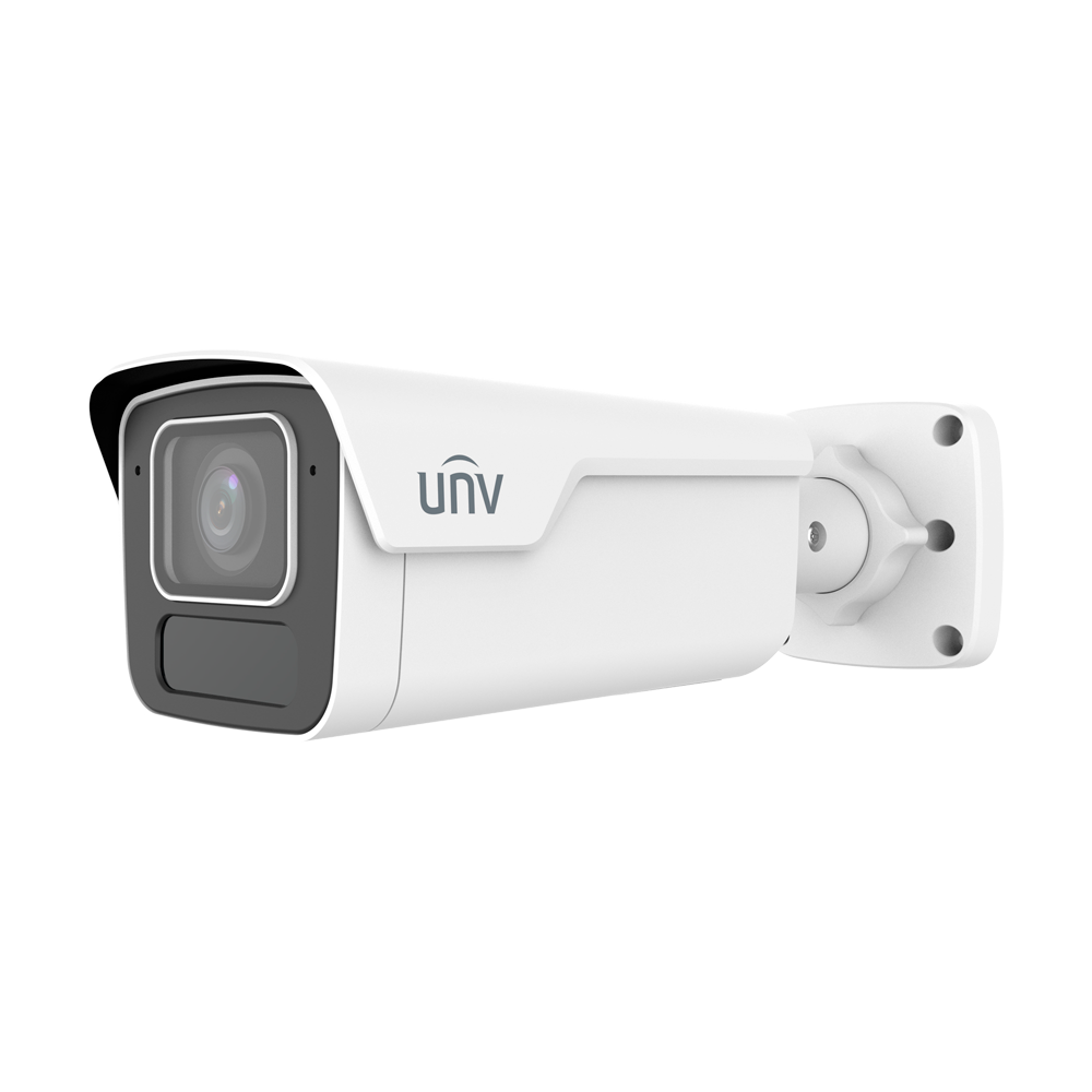 UNIVIEW UV-IPC2B28SA-ADZK-PI-LS-I2A - Cámara Bullet IP Uniview - Gama Prime - 8 MP | Lente 2.7~13.5 mm | microSD 512 GB - IR 80 m | WDR 130 dB - Wise-ISP | Conteo de personas - PoE | SIP | UMD | IP67 | IK10 - 2 Mic | Alarma | Audio | Heater